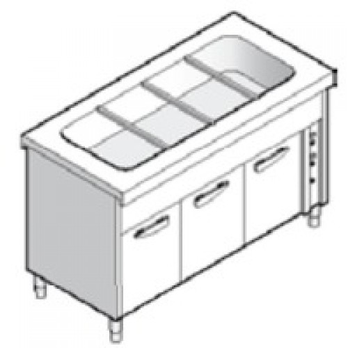 Мармит тепловой EMAINOX 8EAB15 8045015