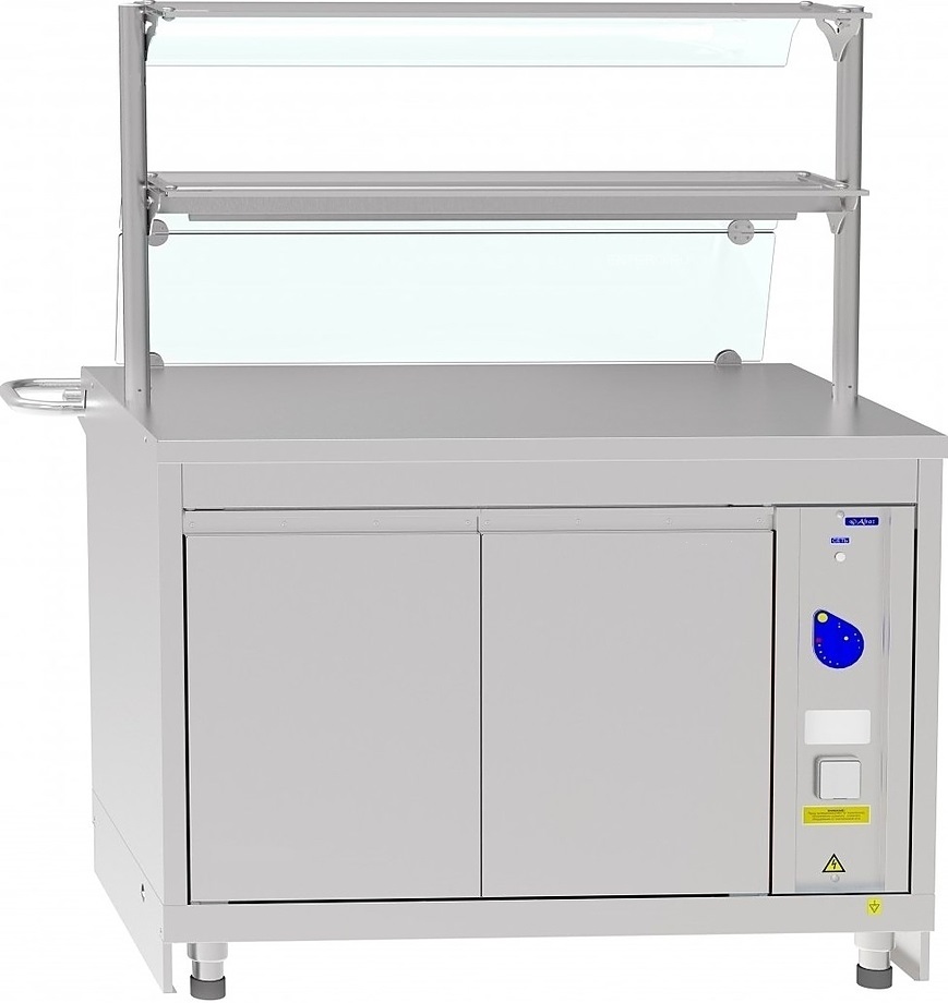 Прилавок-витрина тепловой Abat ПВТ-70Х-07