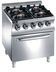 Плита газовая 700 серии Apach Chef Line GLRRG77FE