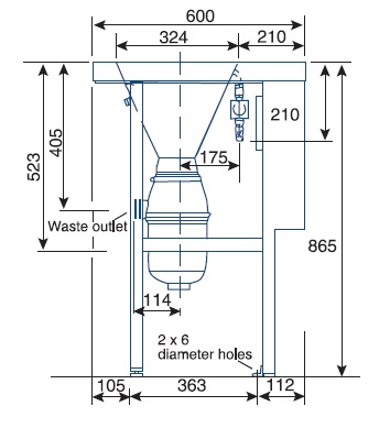 Измельчитель отходов IMC 526 FWD