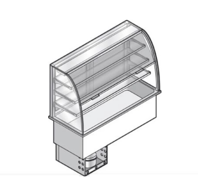 Прилавок для холодных блюд EMAINOX I7VVT3RVR2 8046520