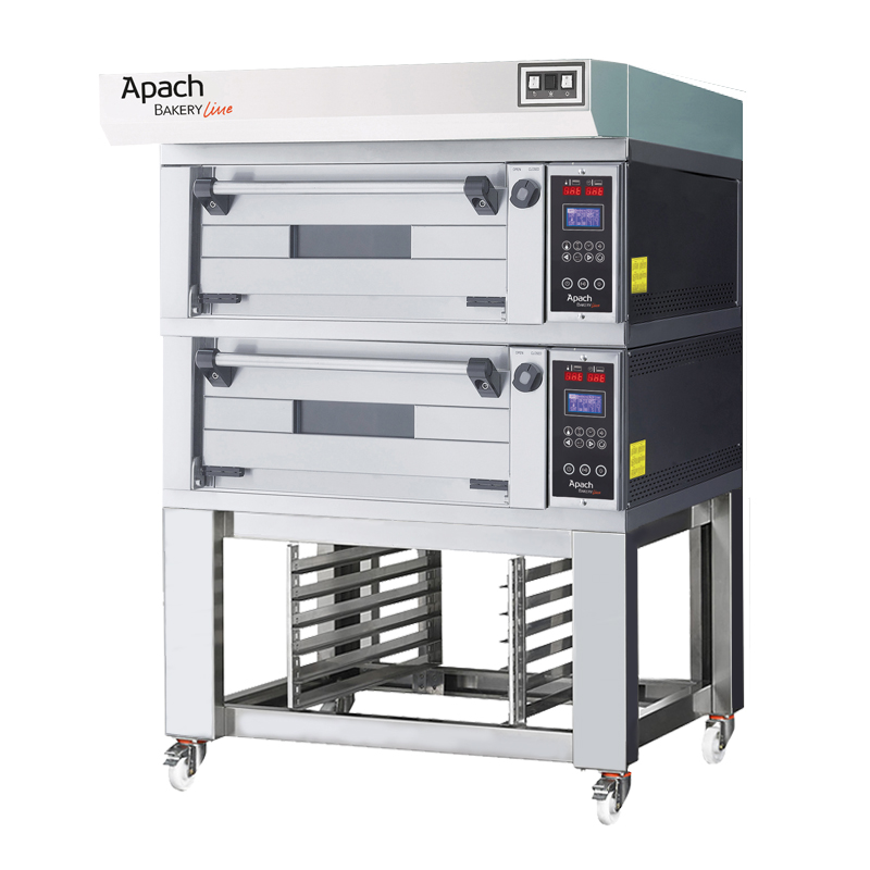 Печь для пиццы подовая Apach Bakery Line E22PZS DPBI-T