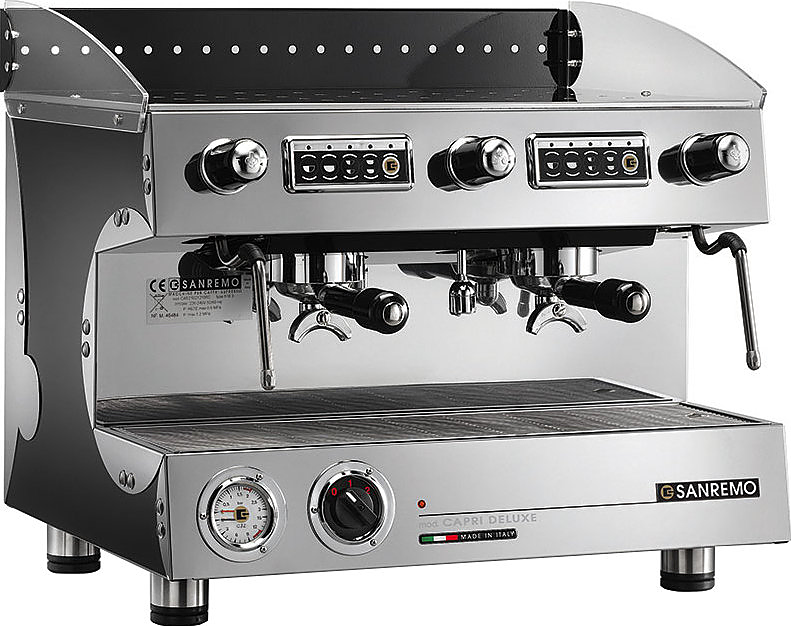 Кофемашина Sanremo Capri SAP DLX 2 гр. черная