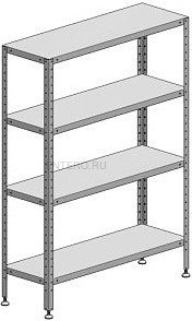 Стеллаж кухонный Марихолодмаш С-4-0,6/1,5/1,8