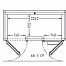 Шкаф расстоечный  Pavailler  CF 68-3 CP 60X80 2 двери 3 тележки