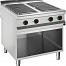 Плита 4 конфорочн.900 сер. Apach APRE-89P