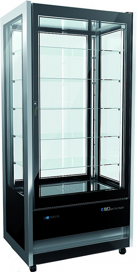 Шкаф кондитерский для шоколада ISA Cristal Tower 75 H206 RV CH