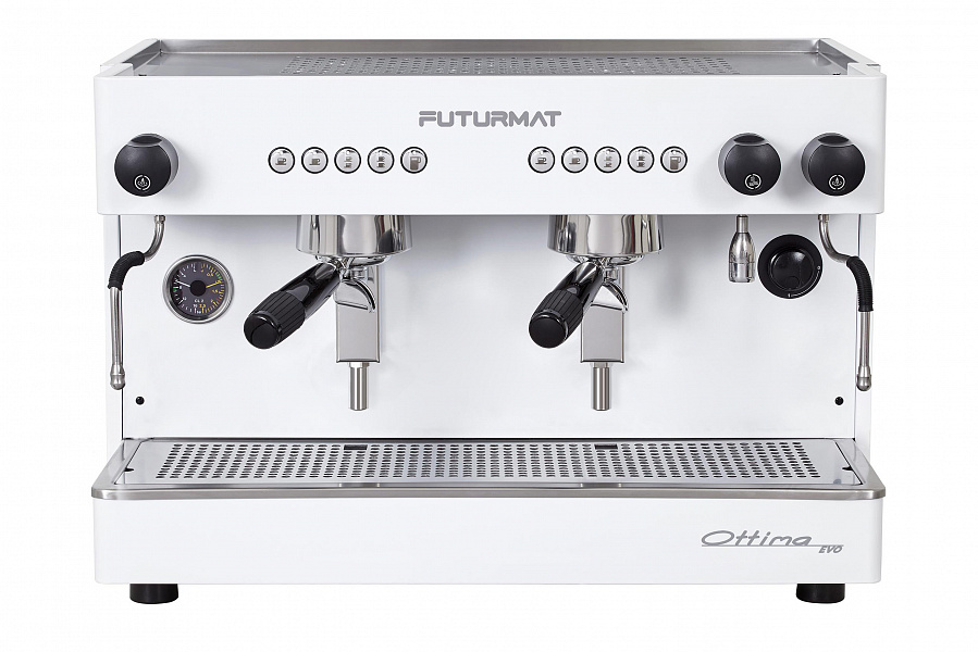 Кофемашина Quality Espresso Futurmat Ottima Evo Tall Elec Белая