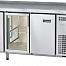 Стол морозильный Abat СХН-60-02 (1 дверь, 1 дверь-стекло, 1 дверь, борт)